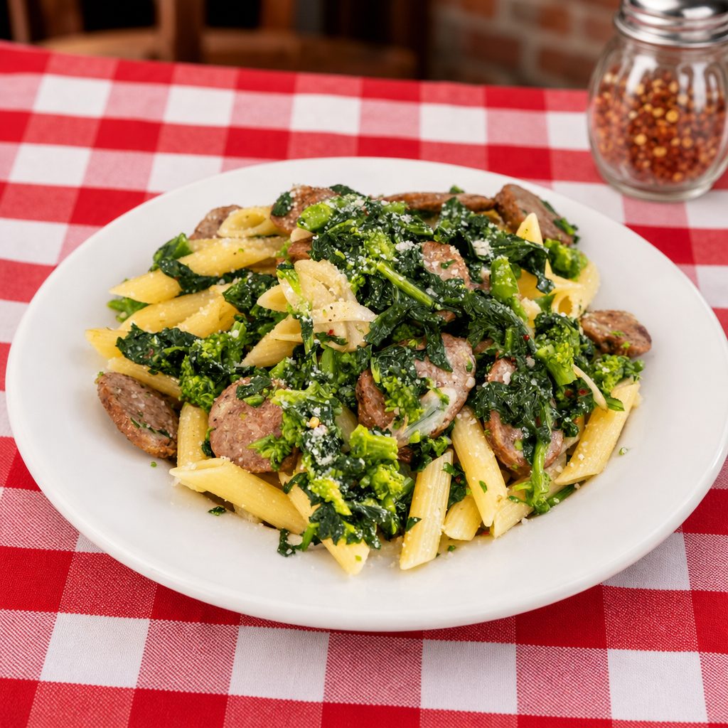 Pasta Broccoli Rabe.