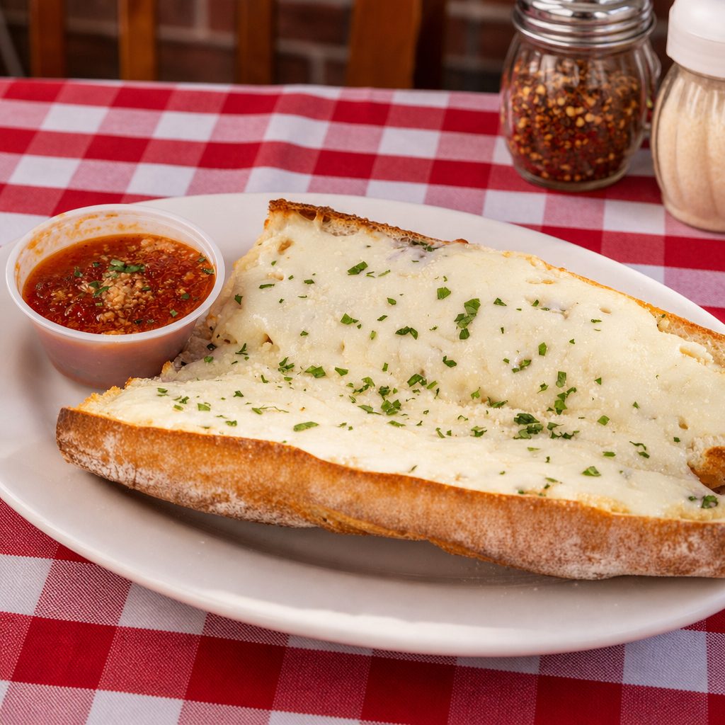 Cheesy Garlic Bread.
